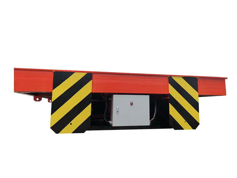 100噸低壓路軌導(dǎo)電電動平板車